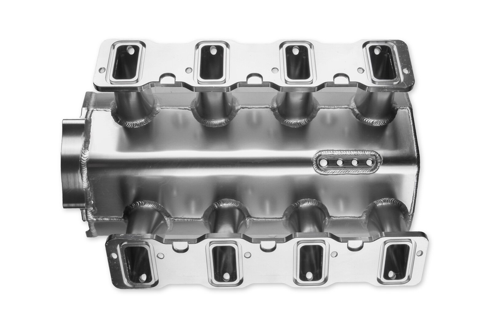 Holley Sniper EFI Low-Profile Sheet Metal Fabricated Intake Manifold ...