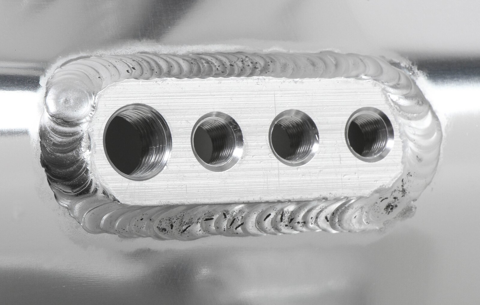 Holley Sniper EFI Low-Profile Sheet Metal Fabricated Intake Manifold ...