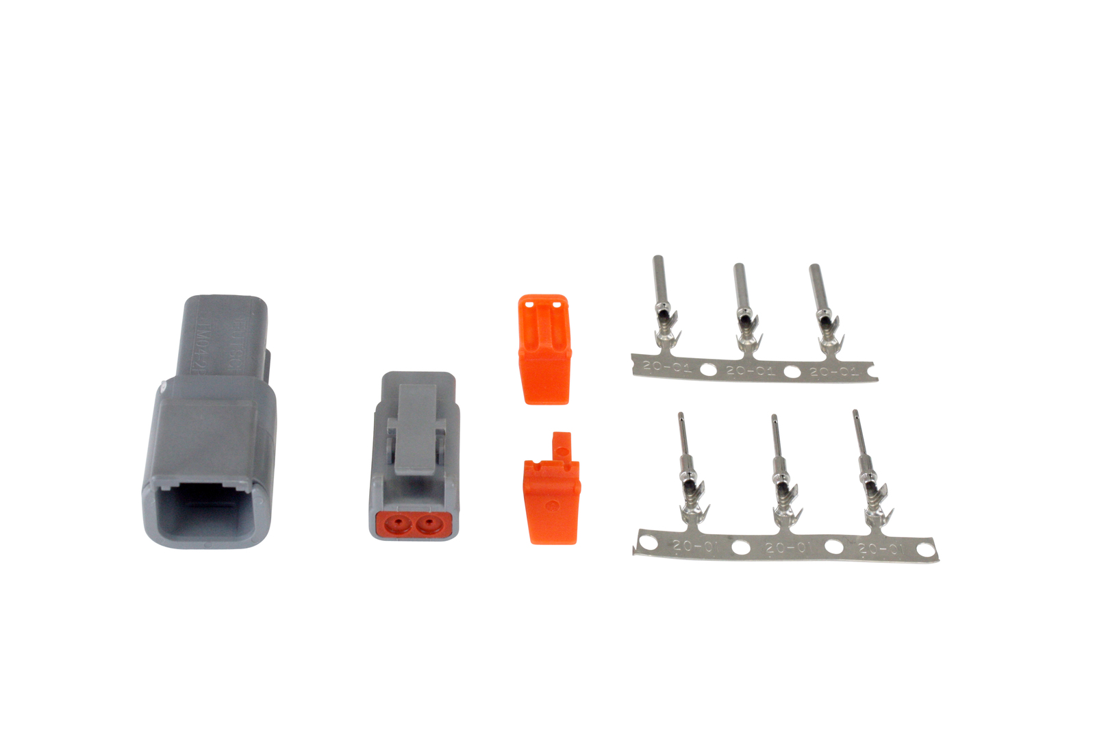 AEM DTM STYLE 2 STYLE CONNECTOR KIT INCLUDES PLUG, RECEPTACLE, PLUG