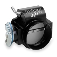 Holley EFI BILLET 90mm LS Throttle Body w/low RPM Taper