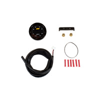 AEM X SERIES VOLT GUAGE 8-18V, BLACK BEZEL AND WHITE FACEPLATE