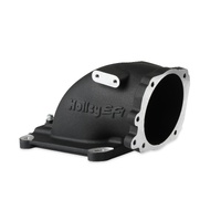 Holley EFI Throttle Body Intake Elbow-Black Finish