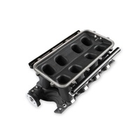 Holley EFI 8.2" SBF Ford Hi-Ram EFI Manifold Base-Black