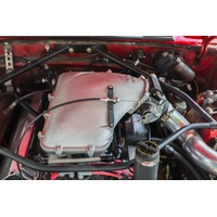 Holley EFI 8.2" SBF Ford Hi-Ram EFI Manifold with Side Mount Top