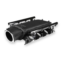 Holley EFI Ultra Lo-Ram Manifold Kit Single Injector- Black - GM LS3/L92