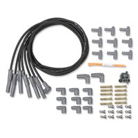 MSD Wire Set, Blk, Univ. 6 cyl. Soc/HEI, M/A