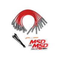MSD Wire Set, Red, Ford Raptor 2010-14 6.2L
