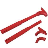 MSD Pro Stock Hemi Tubes, Red, 8 Qty