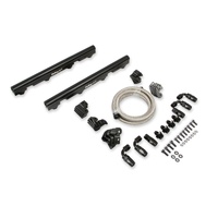 Holley EFI Billet Fuel Rail Kit for LS Truck Intake