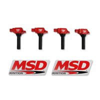 MSD Coils, 15-19Subar/Scion/Toyta2.0L 4PKRed