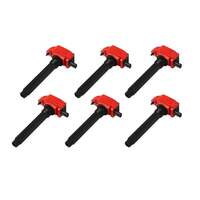 MSD Coils, Red, Chrysler V6 '11-'16, 6-Pack