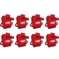 MSD Coils, GM LS Series (LS-1/6), 8-Pack