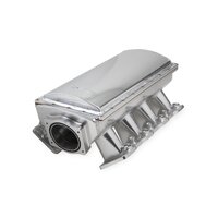 Holley Sniper EFI Fabricated Race Series Intake Manifold - GM LS1/LS2/LS6 - Silver