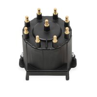 MSD Blk Dist Cap,GM HEI,Late Model, Ext Coil
