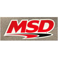 MSD Decal, MSD Logo, 5.5"x2.1"