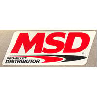 MSD Decal, Contingency, MSD Billet Distribut