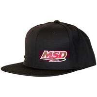 MSD Cap, MSD Logo Left, Flatbill, Black