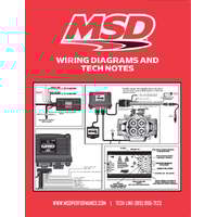 MSD Wiring Diagrams and Tech Notes
