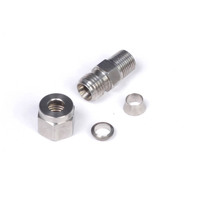 Haltech 1/4" Stainless Compression Fitting Kit - 1/8" NPT Thread