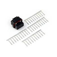 Haltech Plug and pins only - AMP 34 pin Key 2 - 4 Row 4 Key Superseal