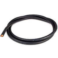 Haltech 1 AWG Battery cable black - Per meter