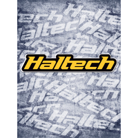 Haltech Sticker 280mm / 11" - Yellow