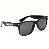 Haltech Novelty Sunnies - Black w/White Logo