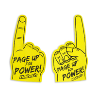 Haltech "Page Up for Power" Foam Finger