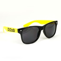 Haltech Novelty Sunglasses - Haltech Black and Yellow