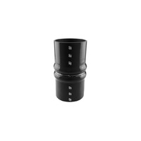 TURBOSMART Double Hump Hose 4.00" - Black